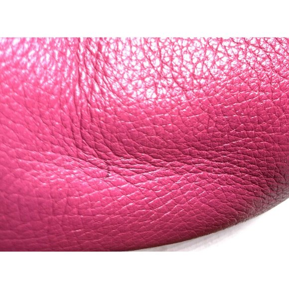 My Flat in London Large Pink Leather Shoulder Bag K023939 - Picture 15 of 16